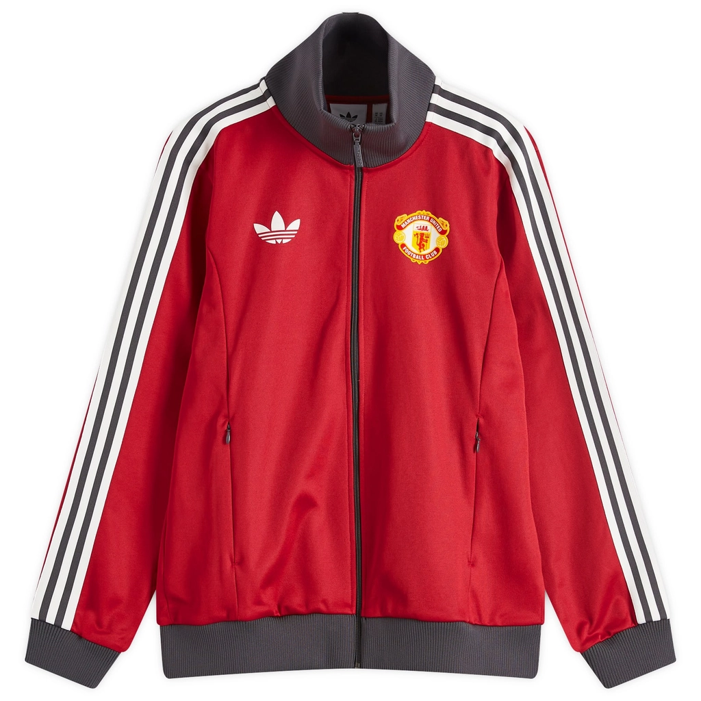 Adidas Originals Men's Manchester United FC OG Track Top Team Victory Red